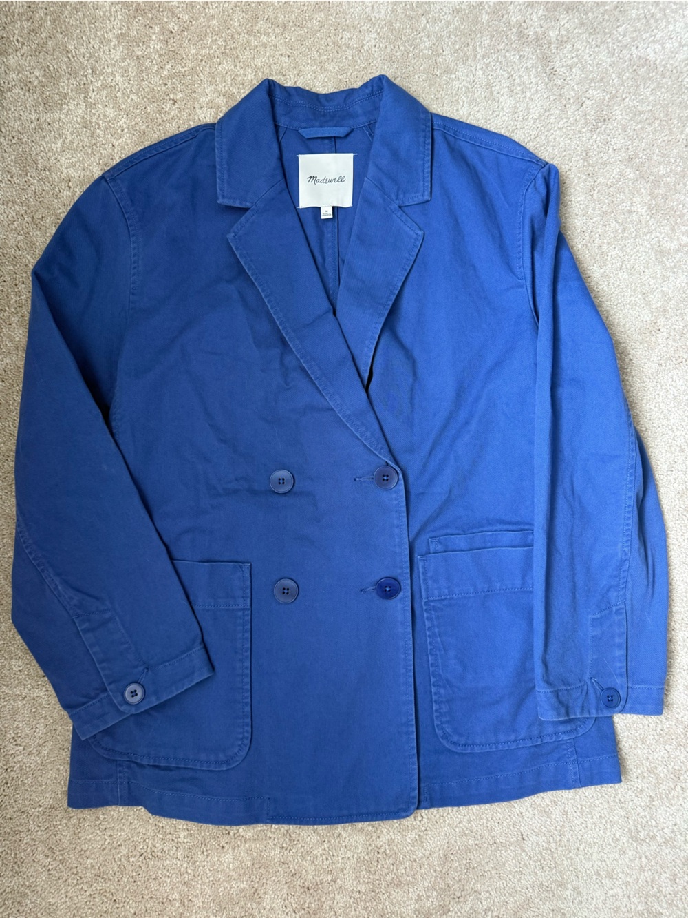 Blue Madewell Crossover Blazer
